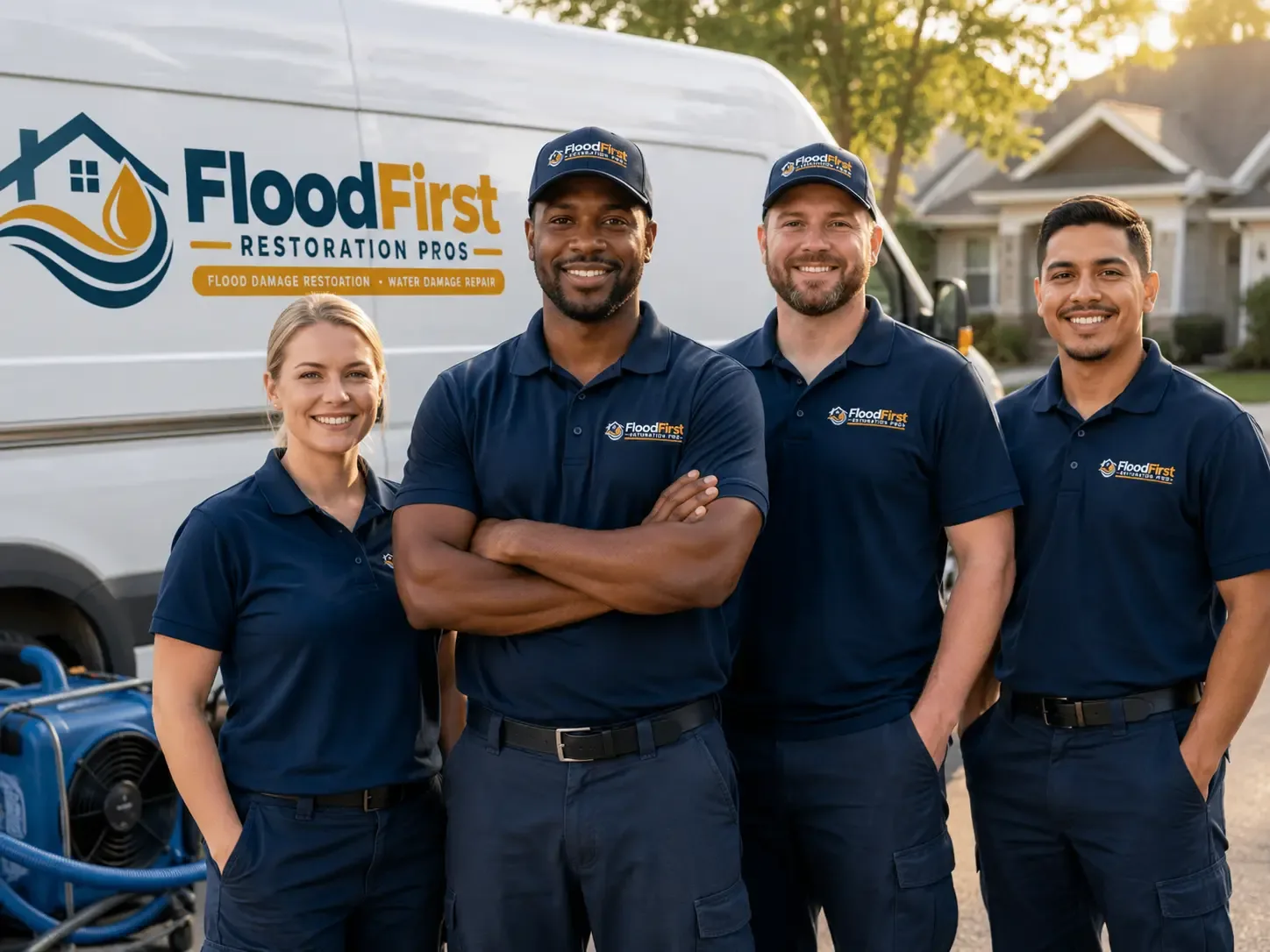 Flood Damage Restoration company in Nome, TX